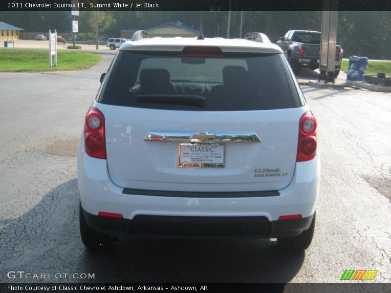 Summit White / Jet Black 2011 Chevrolet Equinox LT