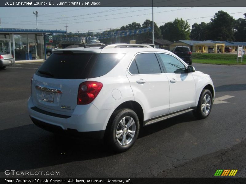 Summit White / Jet Black 2011 Chevrolet Equinox LT