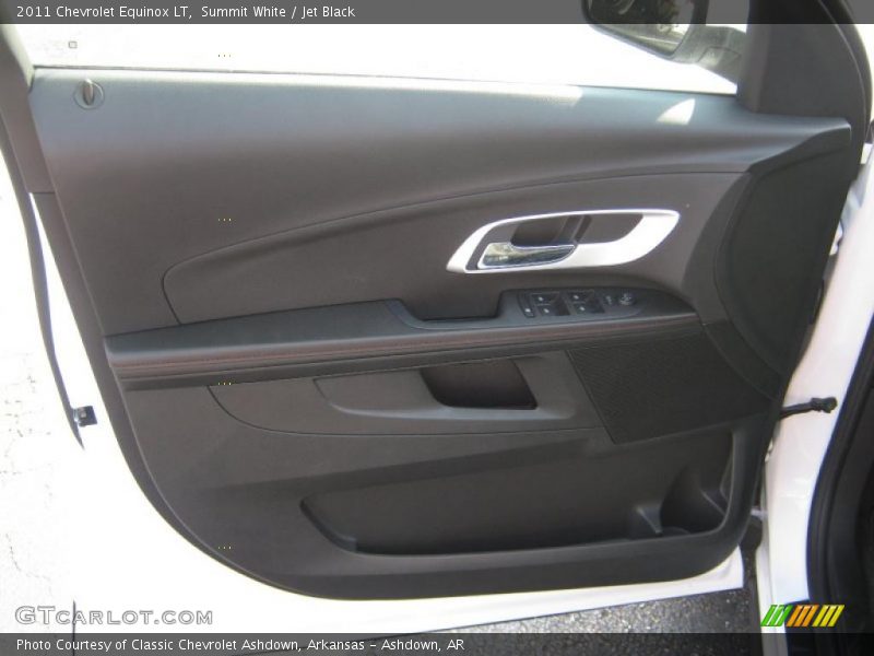 Summit White / Jet Black 2011 Chevrolet Equinox LT