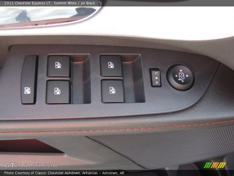 Summit White / Jet Black 2011 Chevrolet Equinox LT