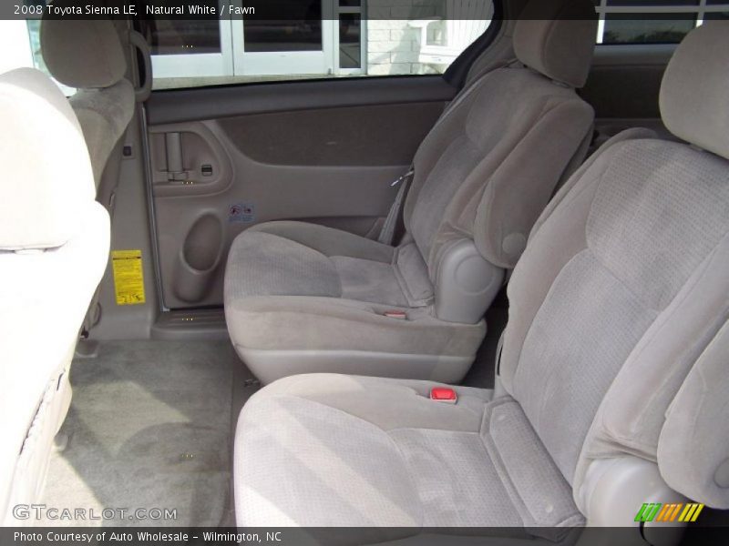Natural White / Fawn 2008 Toyota Sienna LE