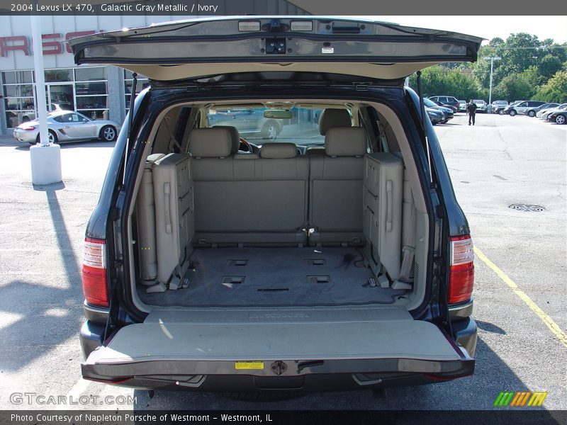 Galactic Gray Metallic / Ivory 2004 Lexus LX 470