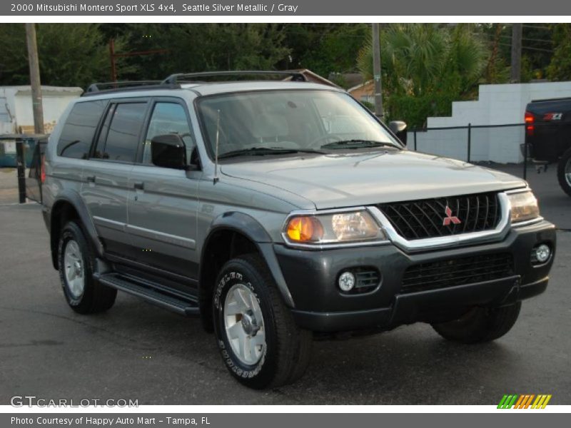 Seattle Silver Metallic / Gray 2000 Mitsubishi Montero Sport XLS 4x4