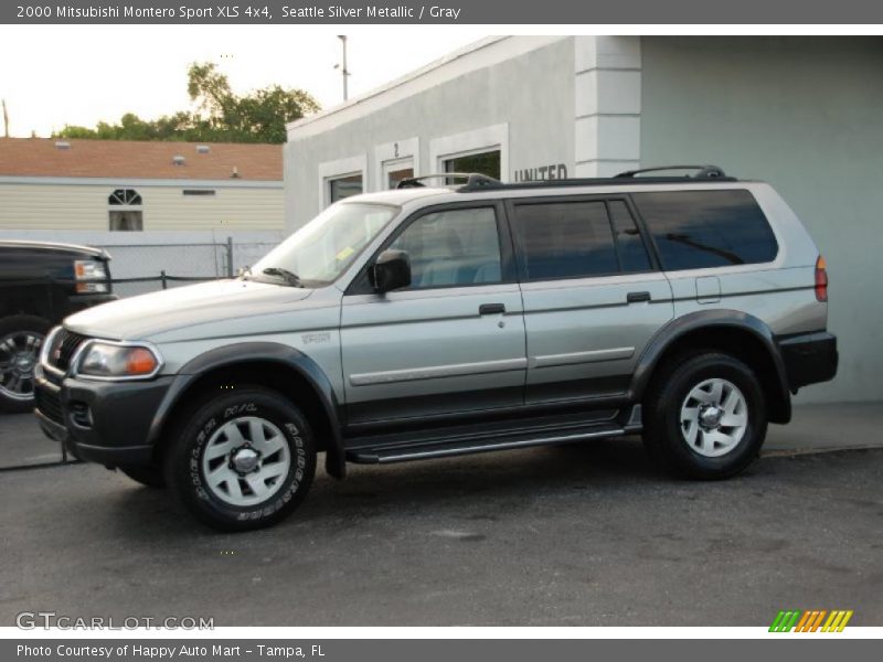 Seattle Silver Metallic / Gray 2000 Mitsubishi Montero Sport XLS 4x4
