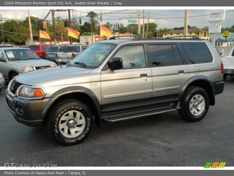 Seattle Silver Metallic / Gray 2000 Mitsubishi Montero Sport XLS 4x4