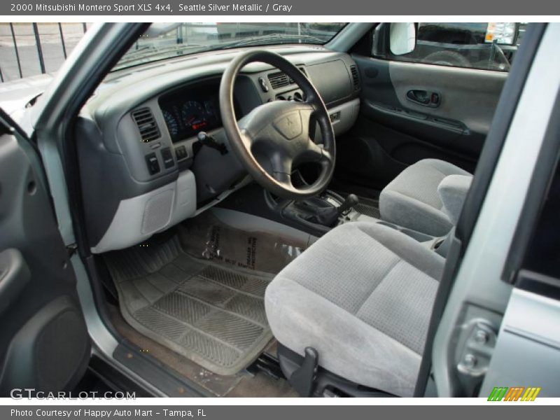 Seattle Silver Metallic / Gray 2000 Mitsubishi Montero Sport XLS 4x4