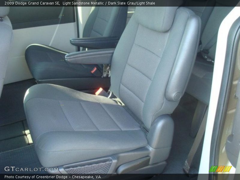 Light Sandstone Metallic / Dark Slate Gray/Light Shale 2009 Dodge Grand Caravan SE