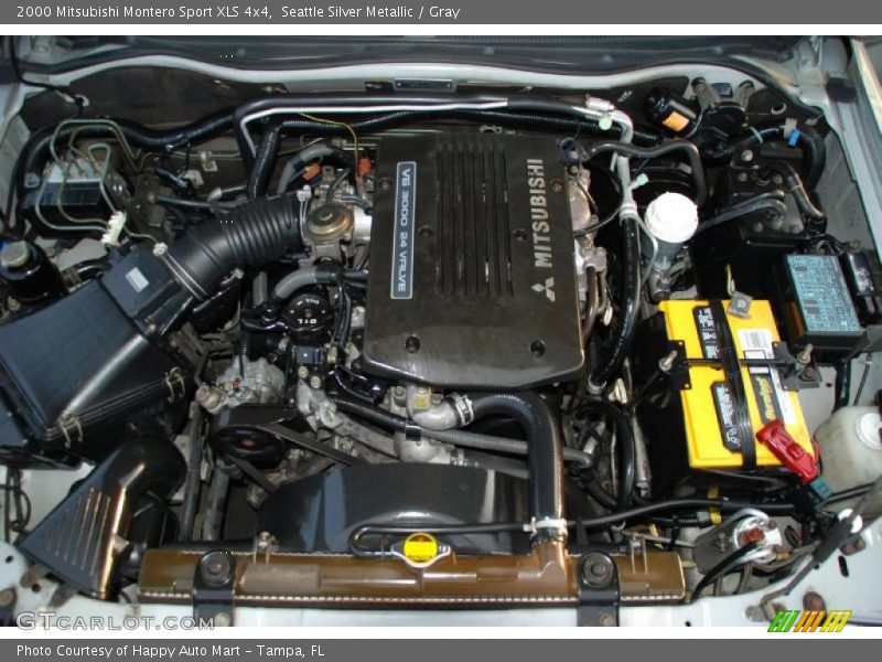 Seattle Silver Metallic / Gray 2000 Mitsubishi Montero Sport XLS 4x4