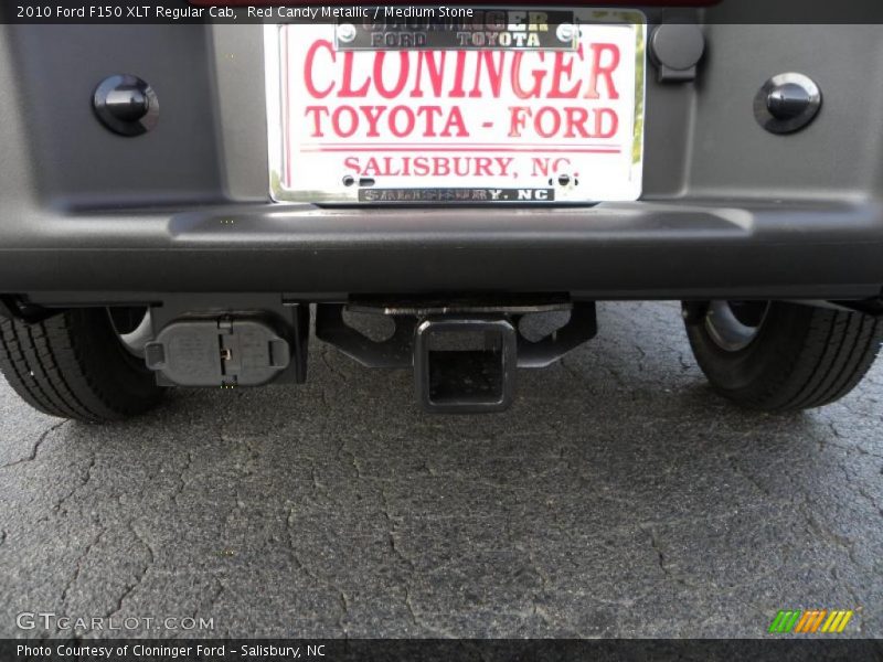 Red Candy Metallic / Medium Stone 2010 Ford F150 XLT Regular Cab
