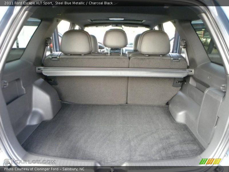 Steel Blue Metallic / Charcoal Black 2011 Ford Escape XLT Sport