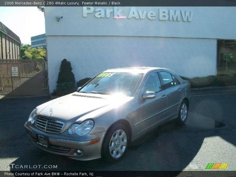 Pewter Metallic / Black 2006 Mercedes-Benz C 280 4Matic Luxury