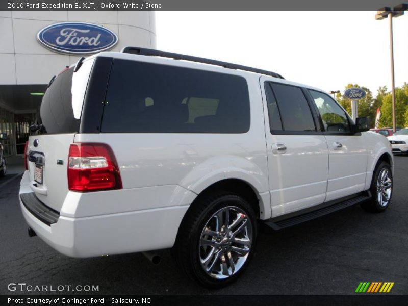 Oxford White / Stone 2010 Ford Expedition EL XLT