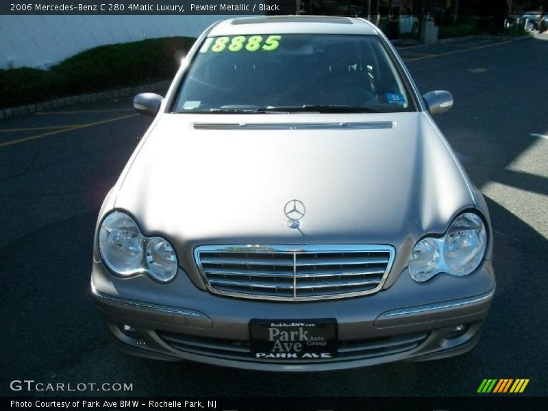 Pewter Metallic / Black 2006 Mercedes-Benz C 280 4Matic Luxury