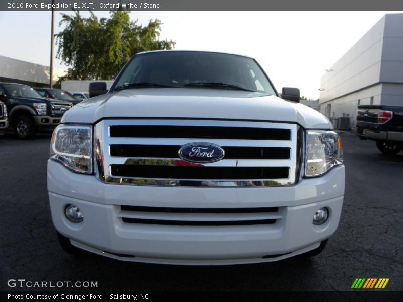 Oxford White / Stone 2010 Ford Expedition EL XLT