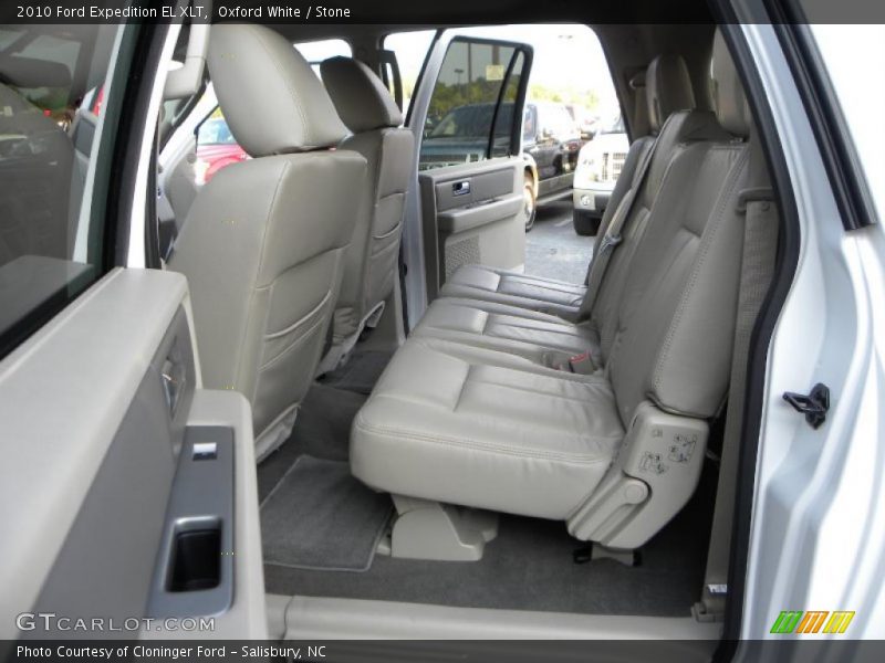 Oxford White / Stone 2010 Ford Expedition EL XLT