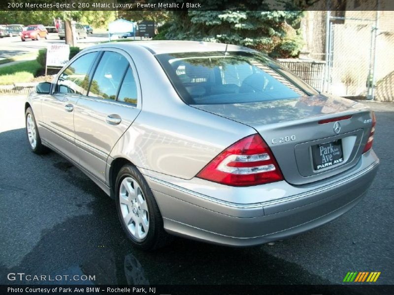 Pewter Metallic / Black 2006 Mercedes-Benz C 280 4Matic Luxury