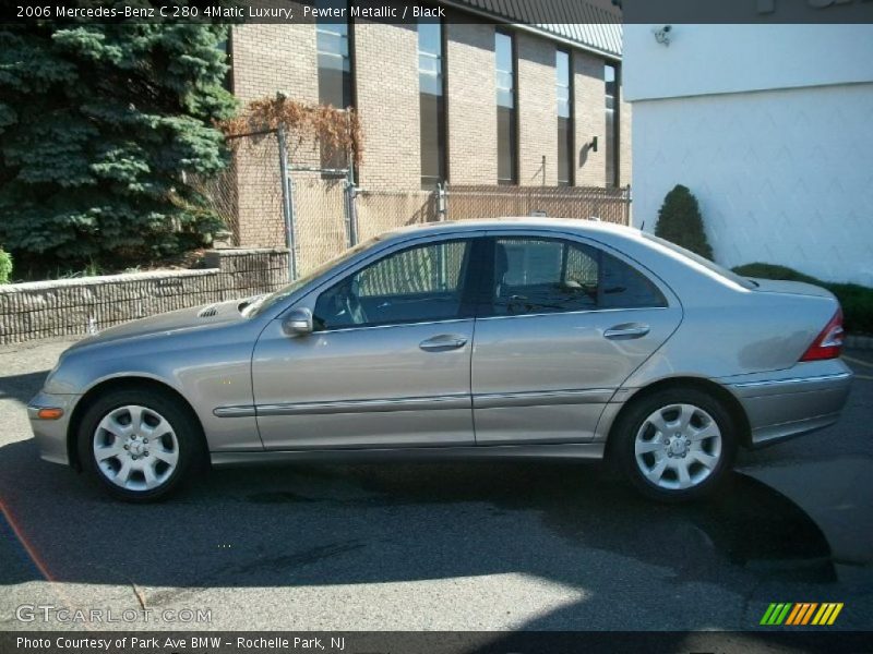 Pewter Metallic / Black 2006 Mercedes-Benz C 280 4Matic Luxury