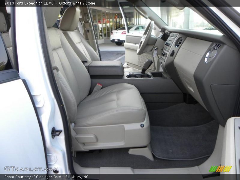 Oxford White / Stone 2010 Ford Expedition EL XLT