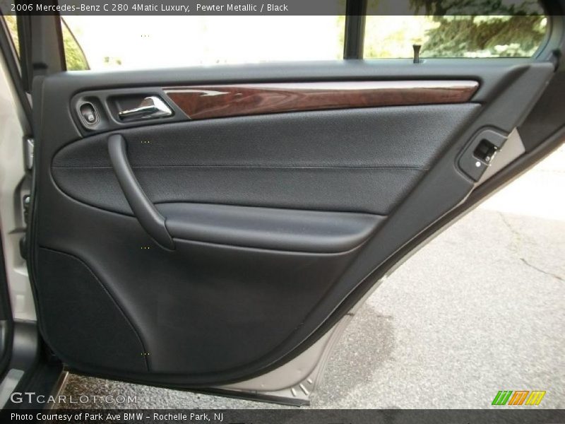 Pewter Metallic / Black 2006 Mercedes-Benz C 280 4Matic Luxury
