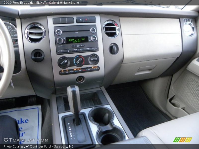 Oxford White / Stone 2010 Ford Expedition EL XLT