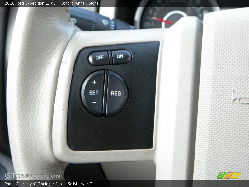 Oxford White / Stone 2010 Ford Expedition EL XLT