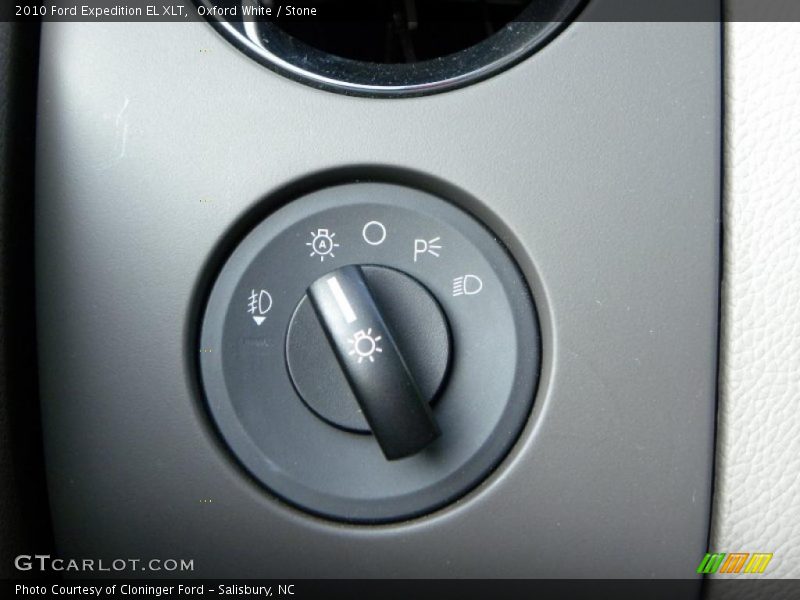 Oxford White / Stone 2010 Ford Expedition EL XLT