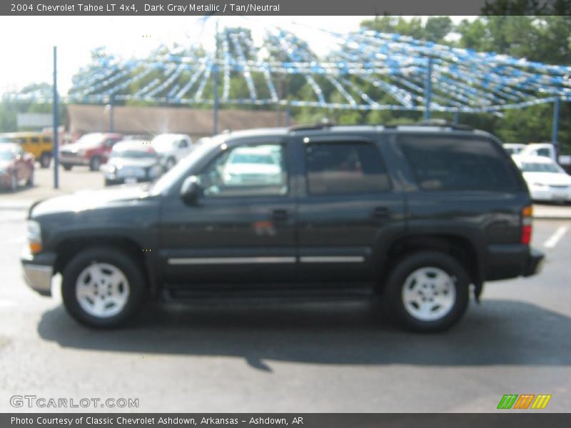 Dark Gray Metallic / Tan/Neutral 2004 Chevrolet Tahoe LT 4x4