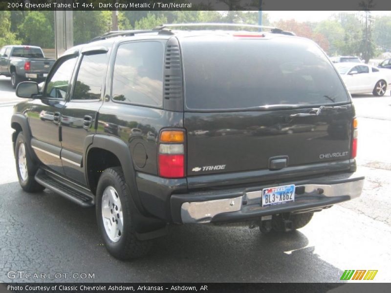 Dark Gray Metallic / Tan/Neutral 2004 Chevrolet Tahoe LT 4x4