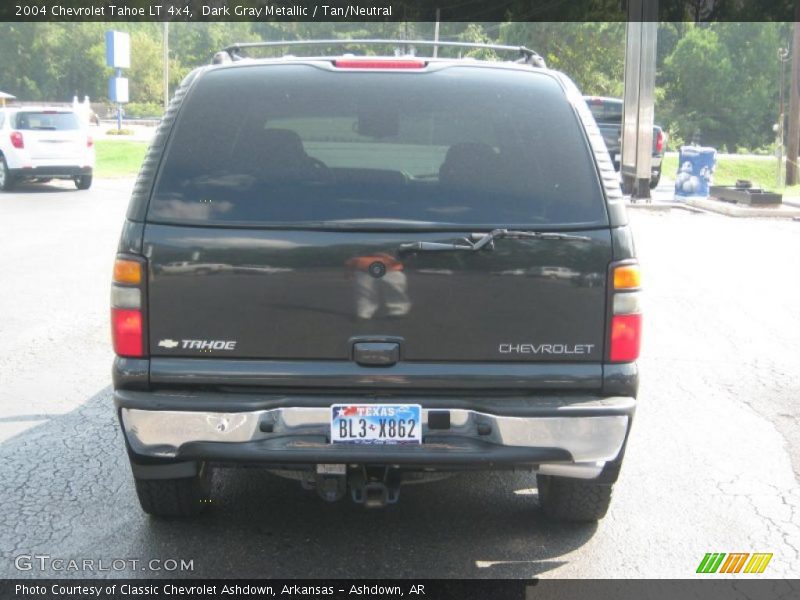 Dark Gray Metallic / Tan/Neutral 2004 Chevrolet Tahoe LT 4x4