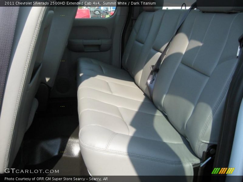 Summit White / Dark Titanium 2011 Chevrolet Silverado 2500HD Extended Cab 4x4