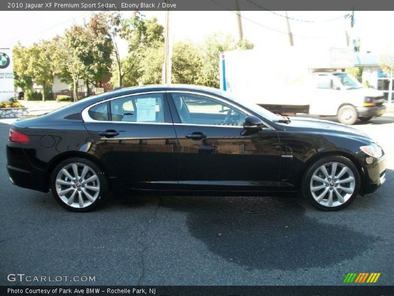 Ebony Black / Dove 2010 Jaguar XF Premium Sport Sedan