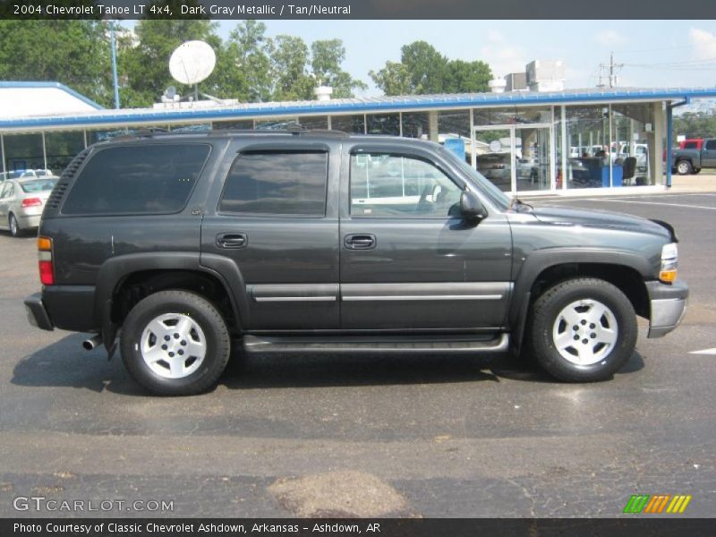 Dark Gray Metallic / Tan/Neutral 2004 Chevrolet Tahoe LT 4x4