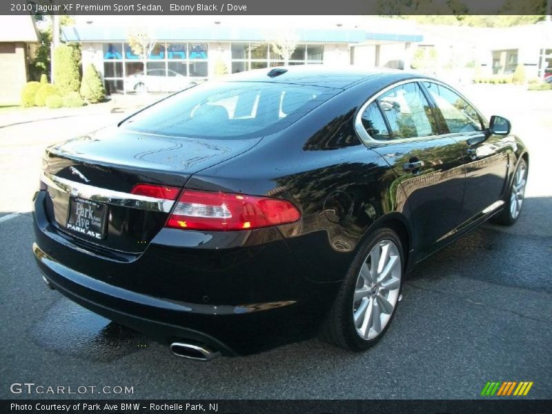 Ebony Black / Dove 2010 Jaguar XF Premium Sport Sedan