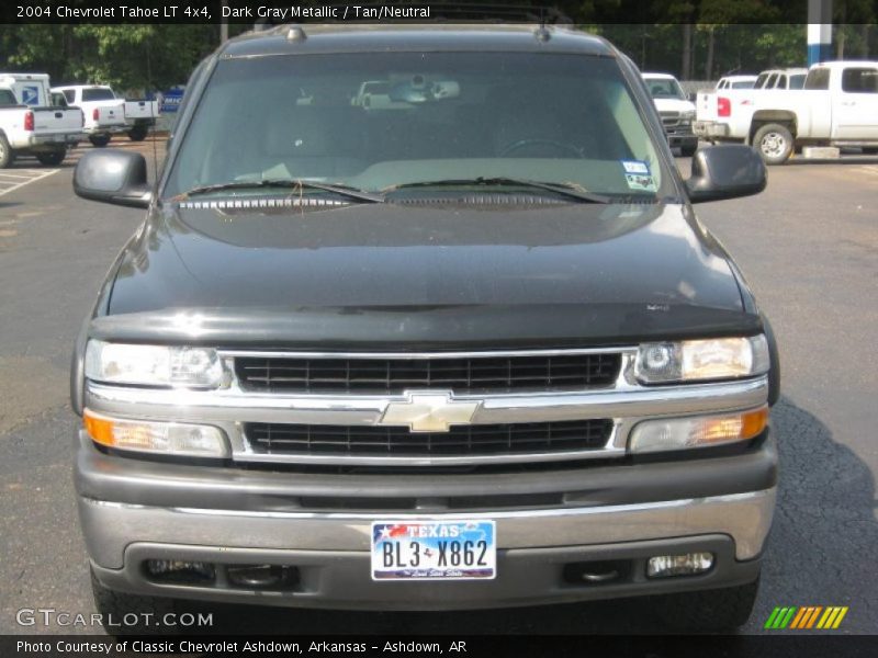 Dark Gray Metallic / Tan/Neutral 2004 Chevrolet Tahoe LT 4x4