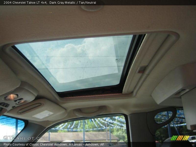 Dark Gray Metallic / Tan/Neutral 2004 Chevrolet Tahoe LT 4x4