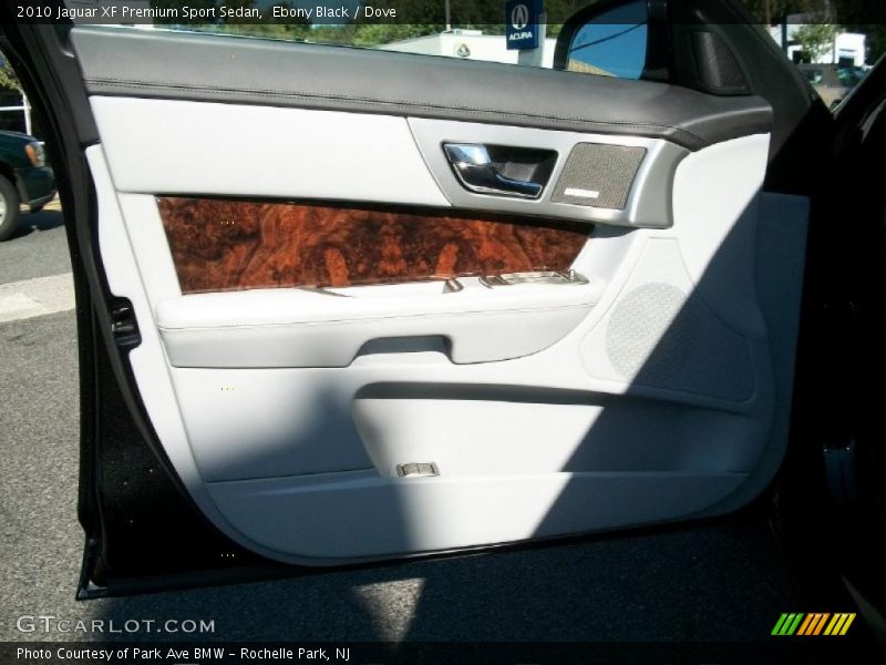 Ebony Black / Dove 2010 Jaguar XF Premium Sport Sedan