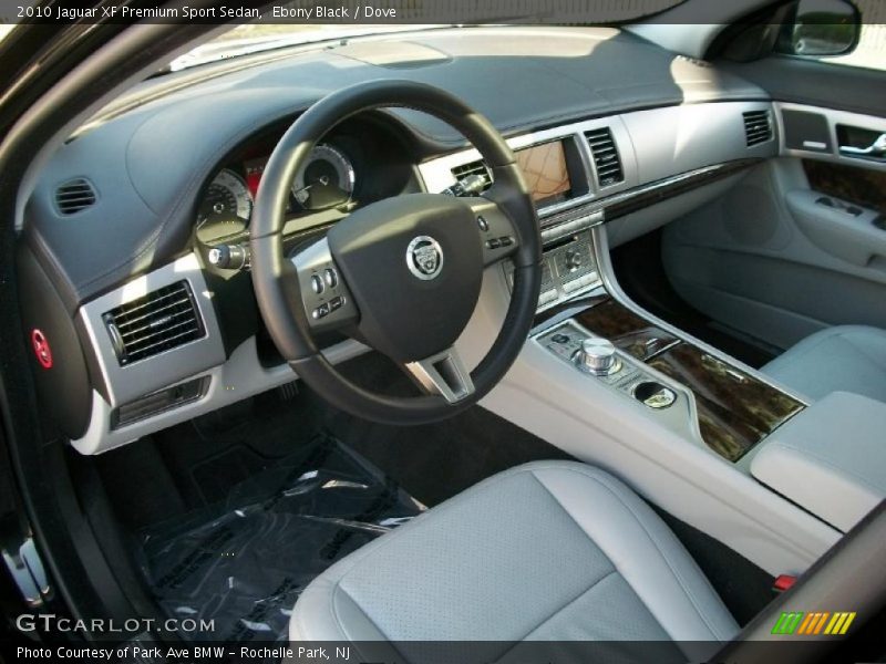 Ebony Black / Dove 2010 Jaguar XF Premium Sport Sedan