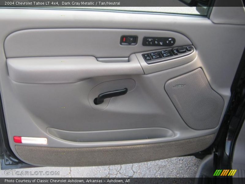 Dark Gray Metallic / Tan/Neutral 2004 Chevrolet Tahoe LT 4x4