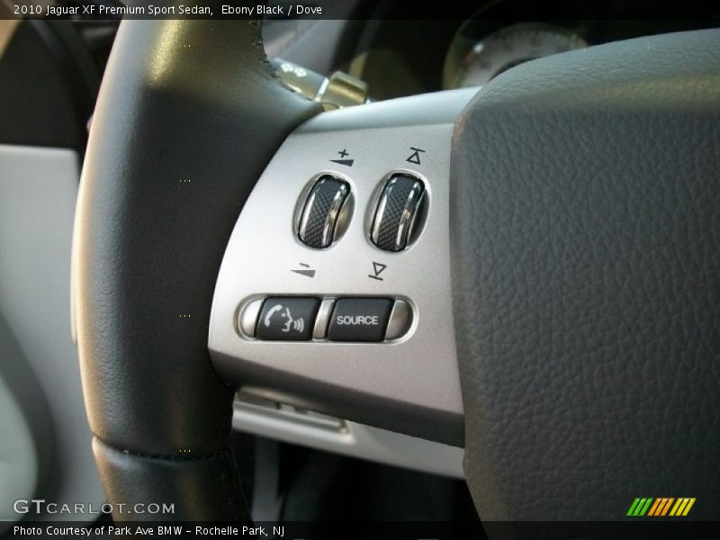 Ebony Black / Dove 2010 Jaguar XF Premium Sport Sedan