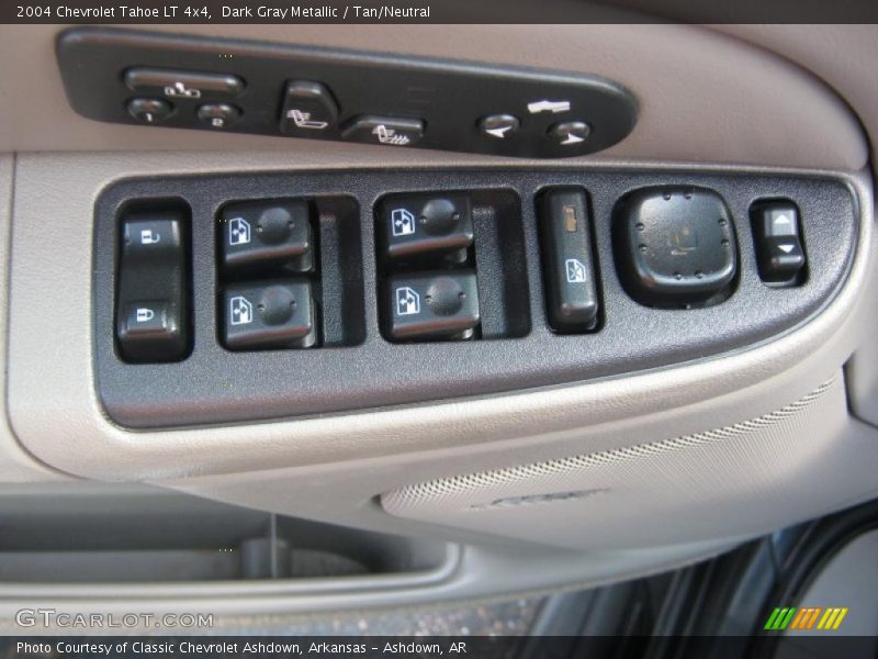 Dark Gray Metallic / Tan/Neutral 2004 Chevrolet Tahoe LT 4x4