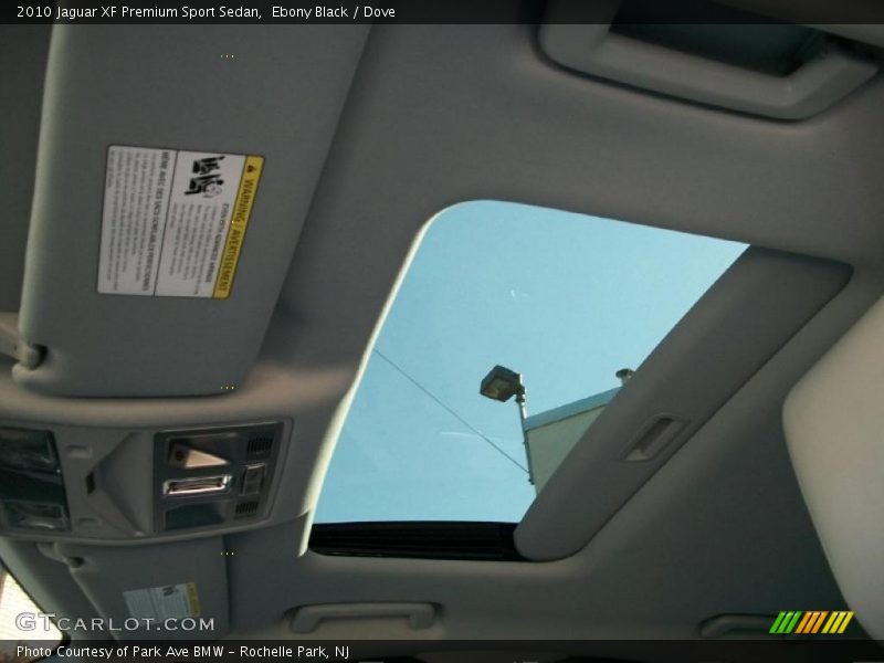 Ebony Black / Dove 2010 Jaguar XF Premium Sport Sedan