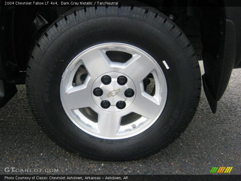 Dark Gray Metallic / Tan/Neutral 2004 Chevrolet Tahoe LT 4x4
