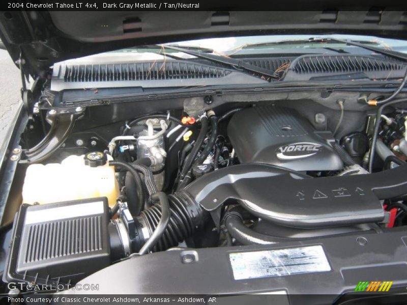 Dark Gray Metallic / Tan/Neutral 2004 Chevrolet Tahoe LT 4x4