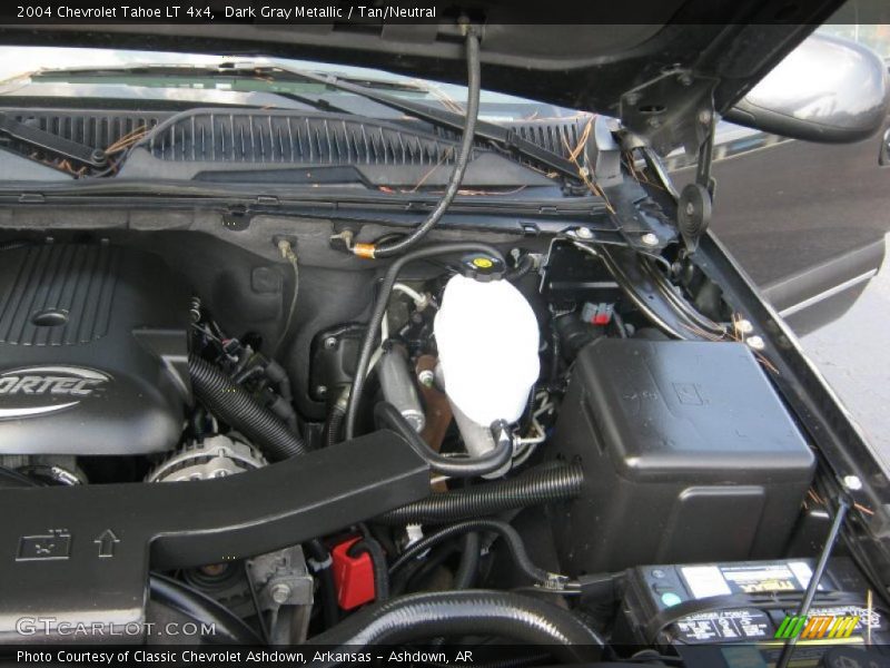 Dark Gray Metallic / Tan/Neutral 2004 Chevrolet Tahoe LT 4x4
