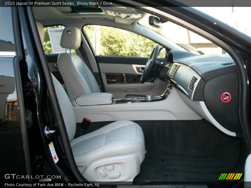 Ebony Black / Dove 2010 Jaguar XF Premium Sport Sedan