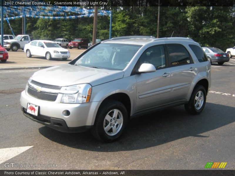 Silverstone Metallic / Light Gray 2007 Chevrolet Equinox LT