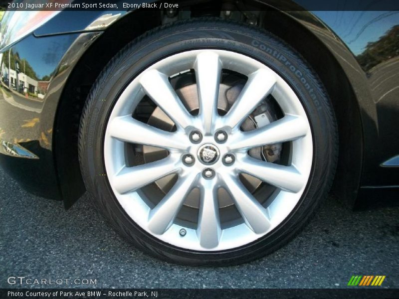 Ebony Black / Dove 2010 Jaguar XF Premium Sport Sedan