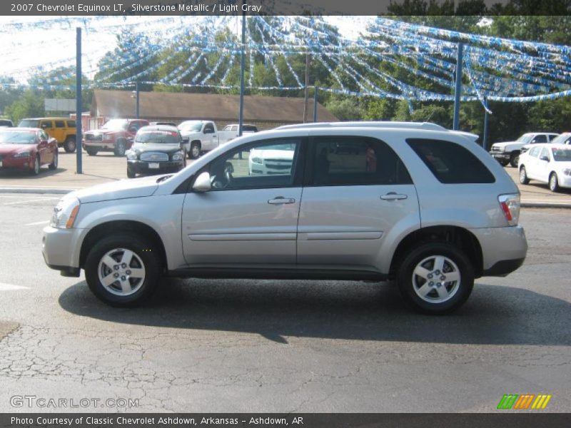 Silverstone Metallic / Light Gray 2007 Chevrolet Equinox LT