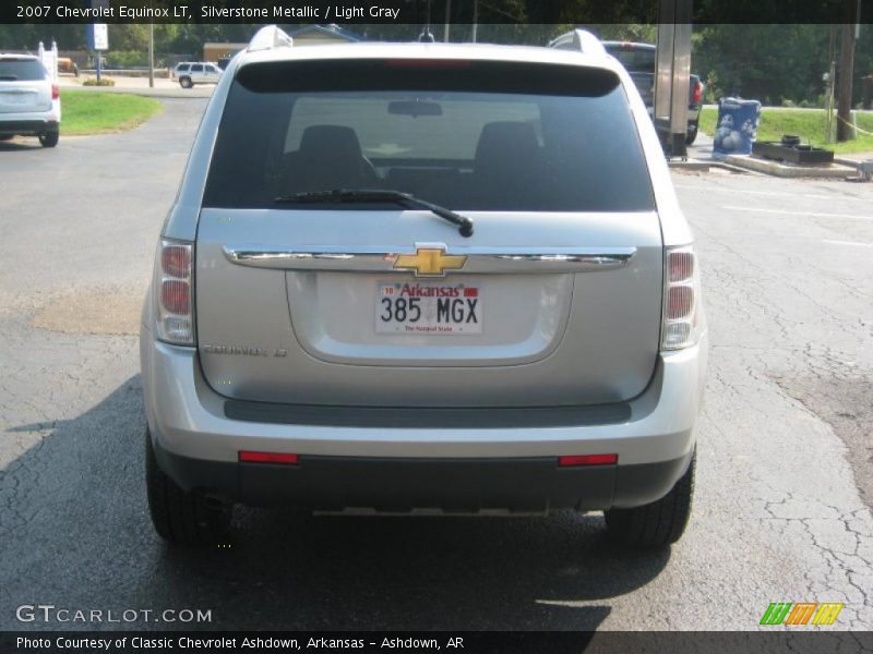 Silverstone Metallic / Light Gray 2007 Chevrolet Equinox LT