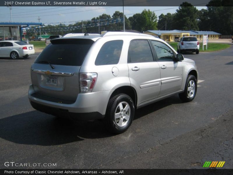 Silverstone Metallic / Light Gray 2007 Chevrolet Equinox LT